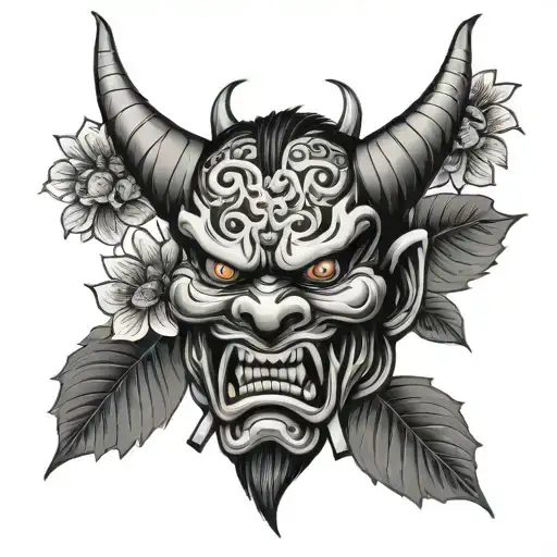 Oni Mask Cherry Tree