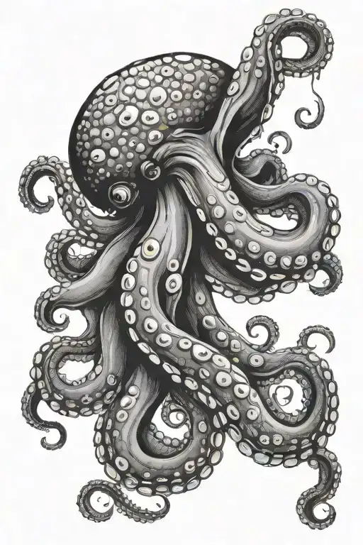 Octopus Side On