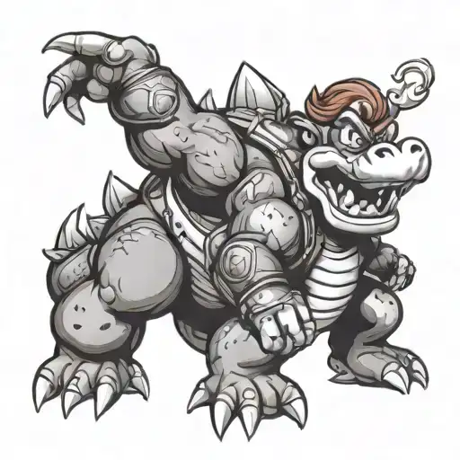Super Mario And Bowser