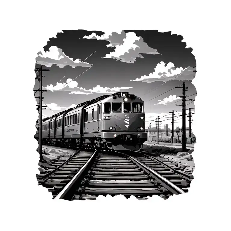 Train Tracks Merging