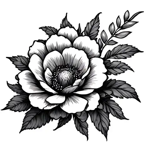 May Birth Flower In Lock Intertwined