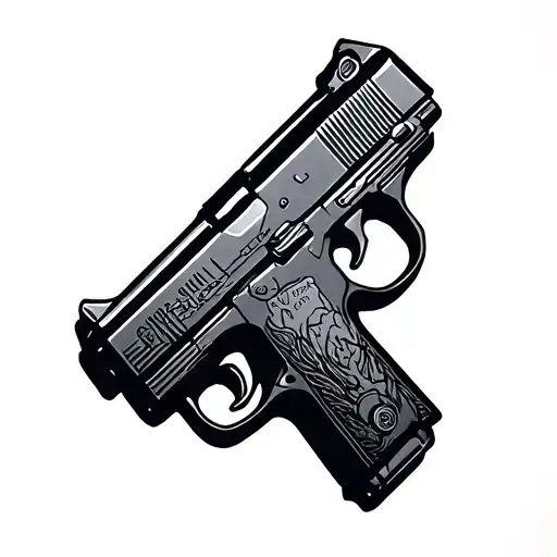 Blade Runner Gun Symbolism Traditional