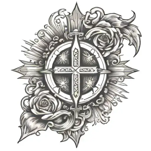 Christian Tattoo Depicting Faith Over Fear