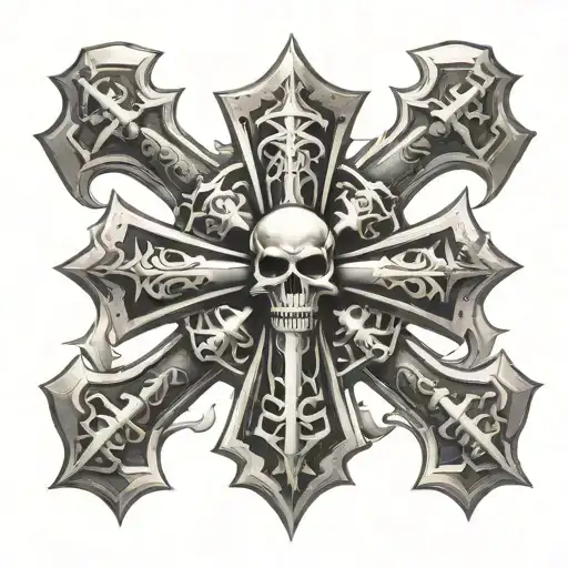 Warhammer 40K Black Templars Cross
