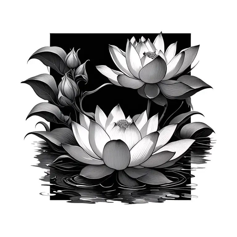 Lotus Flower Blooming