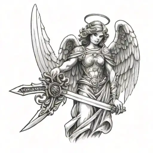 Angel With Sword