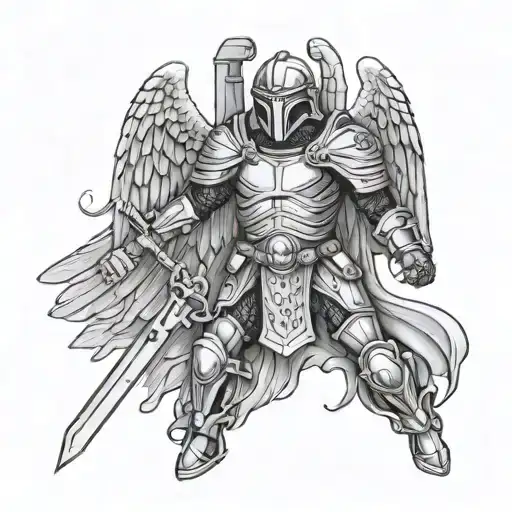 Riot Police Archangel Michael