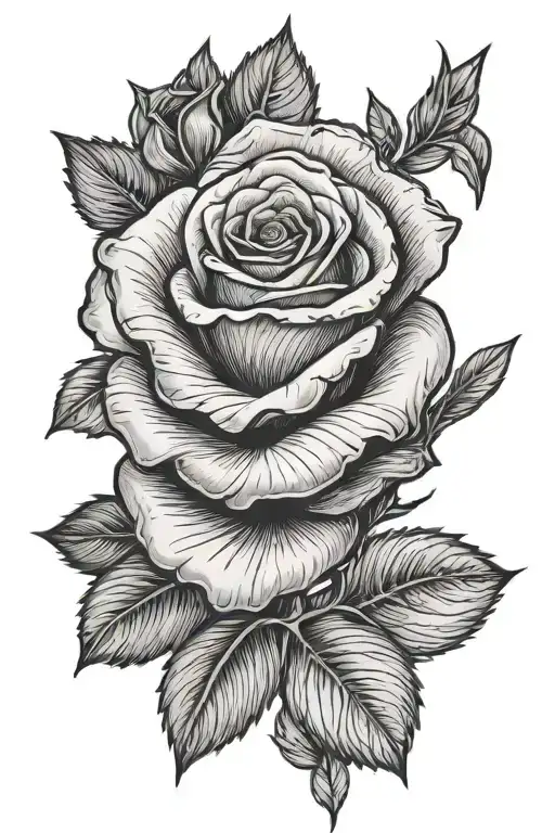 Rose With An Arrow Instead Of A Stem