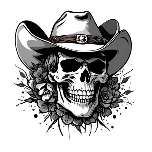 Cowboy Skull