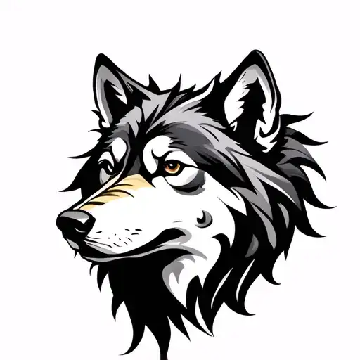Tribal Wolf