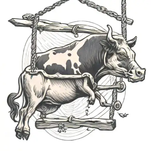 Cow And Swing Hanging