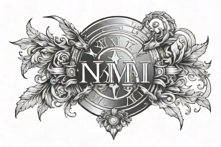 Roman Numerals Surrounded