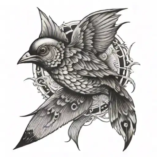 Cross Between Bird And Fish