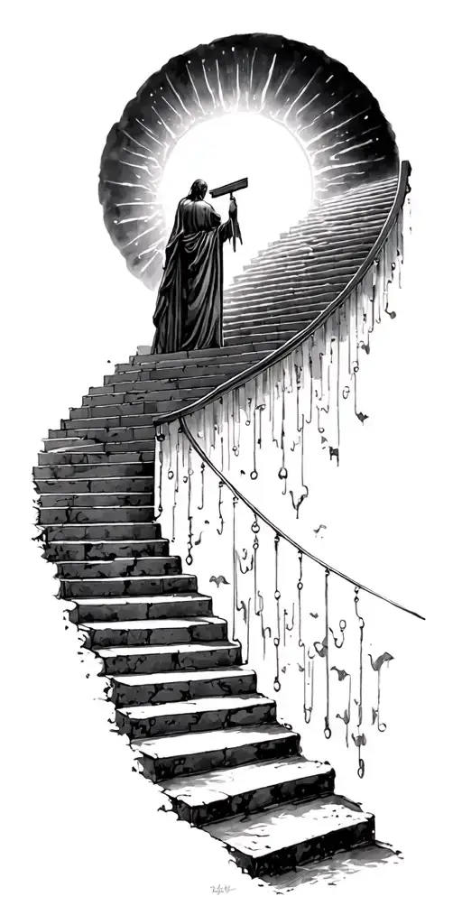 Stairway Leading To Heaven