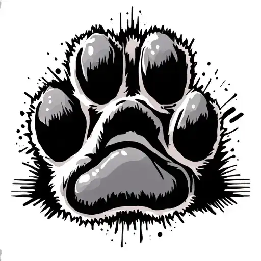 Dog Paw With Jackson Writing Lyrics