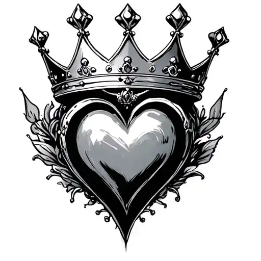 Q Heart Crown