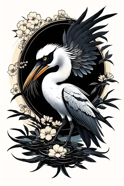 Crane Japanese Traditional