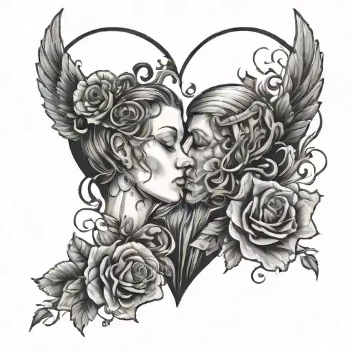 Love Person With Or Without Them Symbolizing