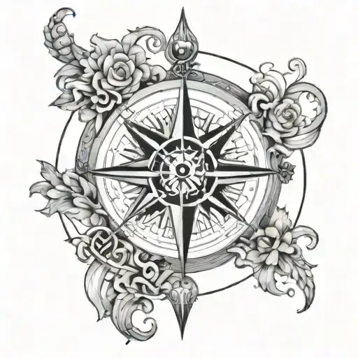 Narsil And Compass Intertwined