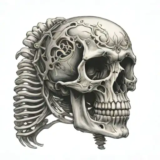 Skeleton With Bad Back