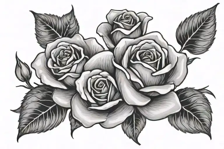 Khalani With Small Rose