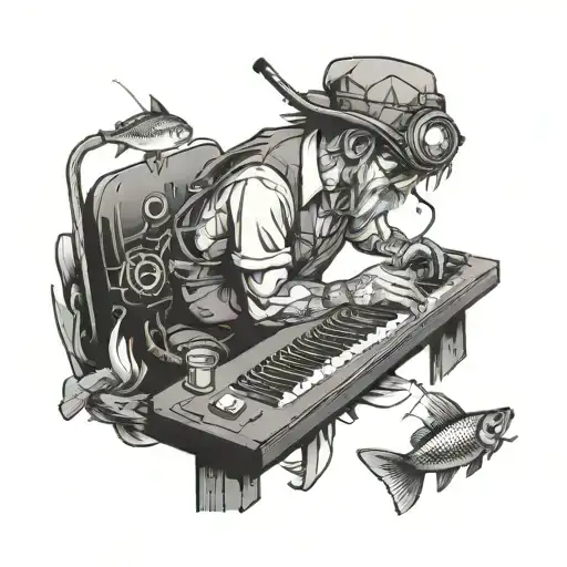 Fishing And Keyboard