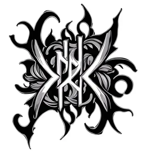 Two Word Ambigram Generator