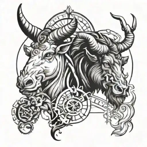 Zodiac Signs Taurus And Capricorn