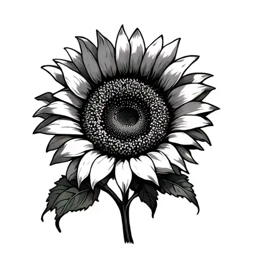 A Sunflower That To Born Has To Brake Glass