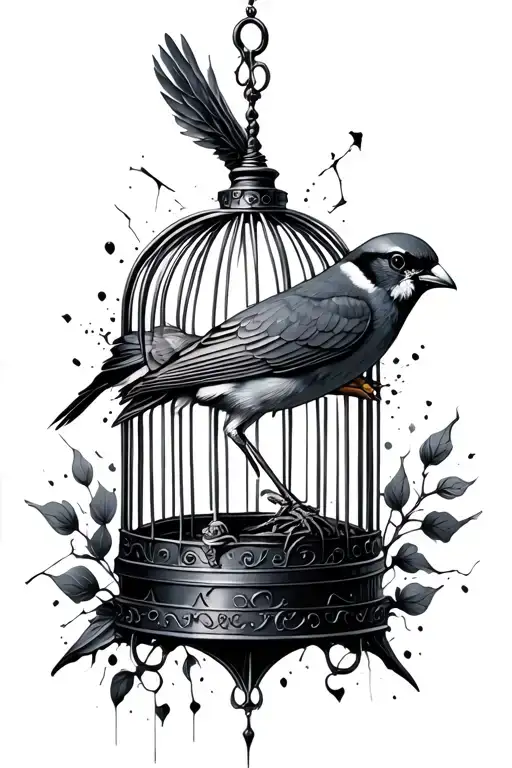 Broken Birdcage Masculine