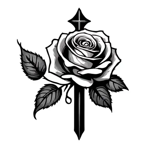 Rose And Cross