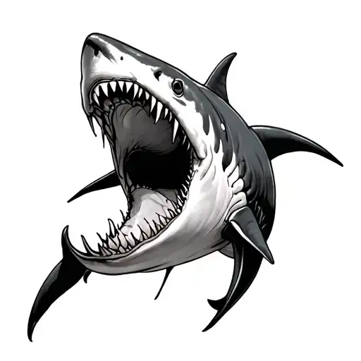 Shark Bite Scar On Calf