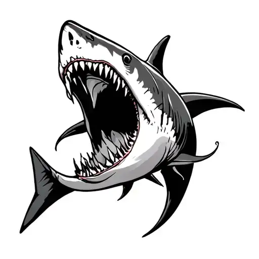 Shark Bite Scar On Calf