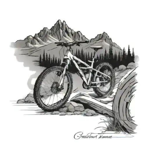 Mountain Bike Laying On Trail Date 9-21-24 Incorporated