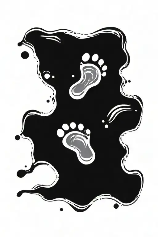Branded Baby Foot Print
