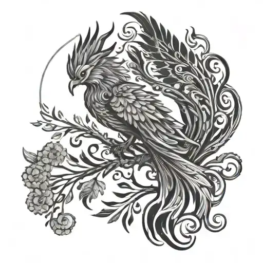 The Phoenix And The Tree Of Life