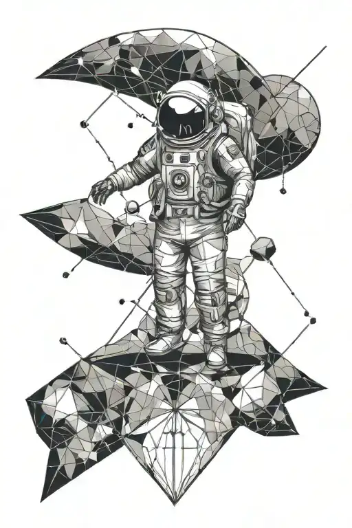 Geometric Space Themed