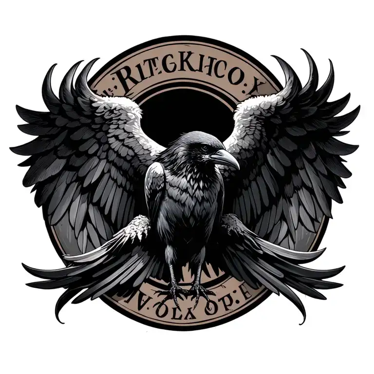 Raven Wings In Full Swing Set