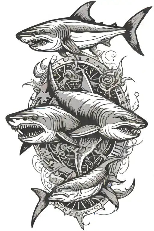 Cancer Zodiac Sign And Sharks