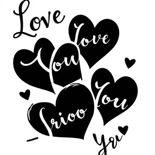 Love You Friend Tattoo With Hearts Honoring Friend Who Passed Away From Cancer