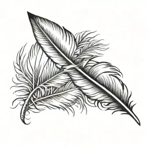 Turkey Feather Feather Feather