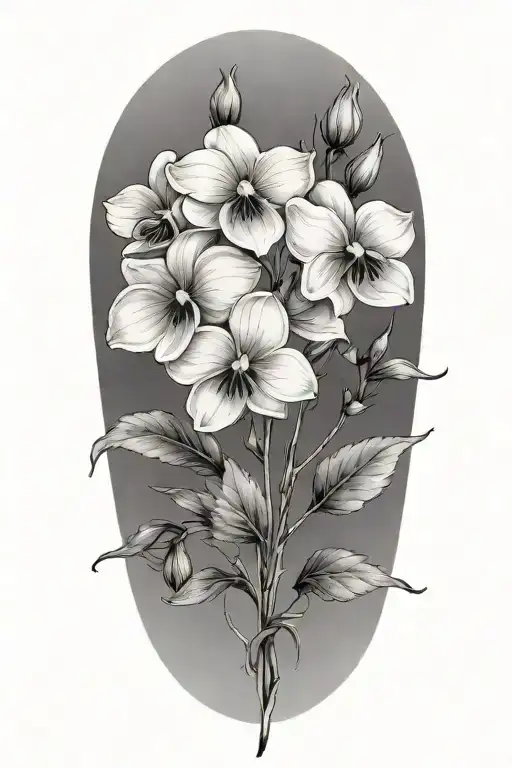 Violets And Lavender