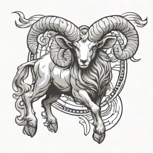 Aries Ram Like Kindred From League Of Legends Never Die