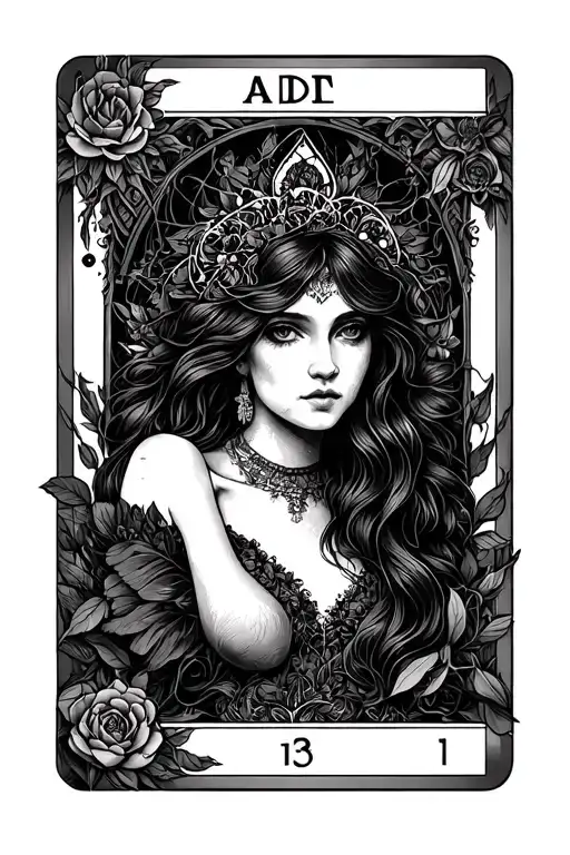 Dark Feminine Tarot Card Deck