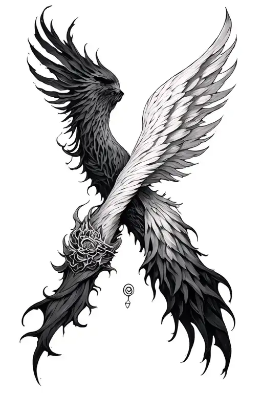 Symbolism Of Internal Battle Between Darkness & Light