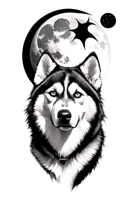 Husky Moon