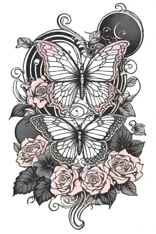 Pink Butterfly Human Heart Music Bmw Silver Clovers Travel Moon Freedom