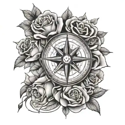 Compass And Roses