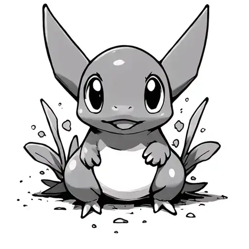 Pokemon Mudkip Playing