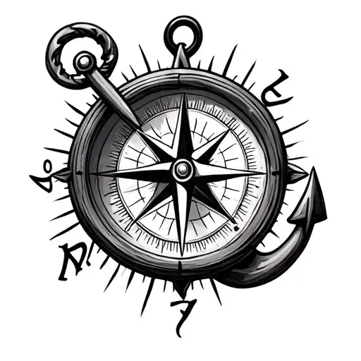 Compass And Anchor
